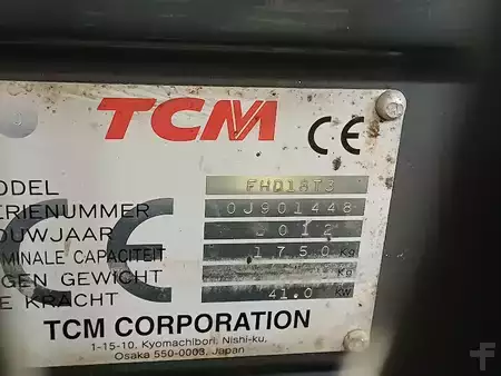Wózki widłowe diesel 2012  TCM FHD18T3 (10)
