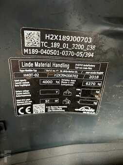 Wózki gazowe  Linde H40T-02 (7) 