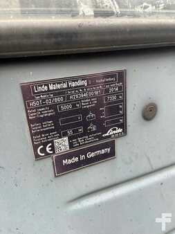 Gázüzemű targoncák - Linde H50T-02/600 (4)