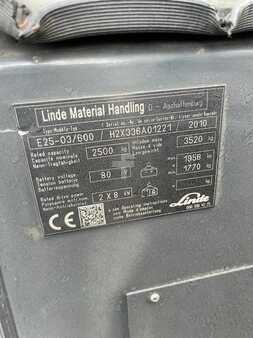 Elektro čtyřkolový VZV 2010  Linde E25-03/600S (10)