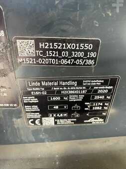 Elektrisk- 3 hjul 2020  Linde E16H-02 (5)
