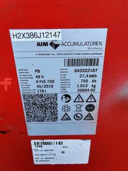 Carrelli elettrici 3 ruote  Linde E18L-02 (8)