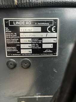 Elektrisk- 3 hjul 2001  Linde E14-02 (7)