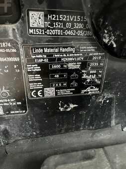 Elektryczne 4-kołowe 2019  Linde E16P-02 (5)