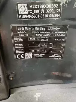 Dieselový VZV 2020  Linde H45D-02 (5)