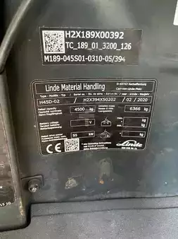 Dieselový VZV 2020  Linde H45D-02 (6)