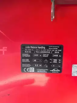 Reach Truck 2018  Linde R14-01 (5)