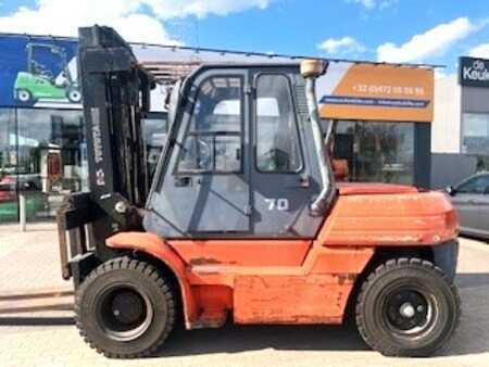 Chariots élévateurs diesel 1995  Toyota 5FD70 (5)