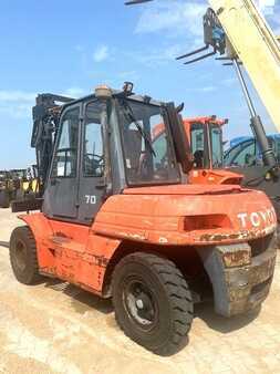 Diesel gaffeltruck 1995  Toyota 02-5 FD70 (2)