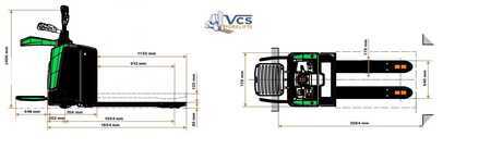 Nízkozdvižný vozík 2025  HC (Hangcha) CBD20-XT1S-SI (8)