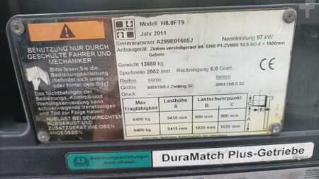LPG heftrucks 2011  Hyster H8.0FT9 (4)