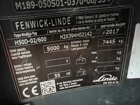 Dízel targoncák 2017  Linde H50D (6) 