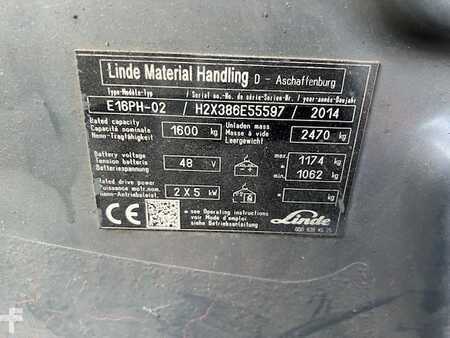 Elektro čtyřkolový VZV 2014  Linde E16 (3)