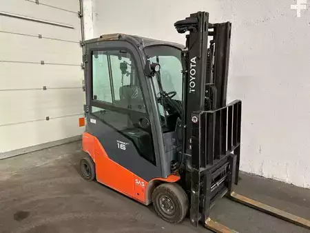 4-wiel elektrische heftrucks 2020  Toyota 8FBM16T - FREIHUB-MAST !!! (1)
