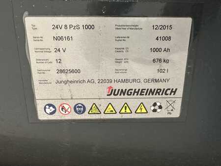 Sähkö - 3 pyör 2015  Jungheinrich EFG 115 - TRIPLEX 4,8 m (9) 