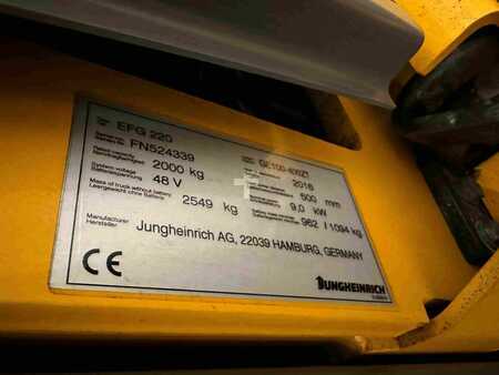 Elektro tříkolové VZV 2016  Jungheinrich EFG 220 - nur 1856 Stunden !!! (10)