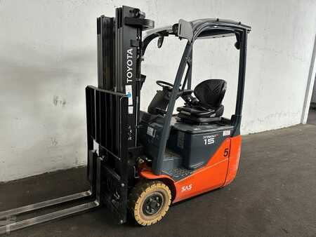 Elektromos 3 kerekű 2020  Toyota 8FBE15T - TRIPLEX 4,3 m (4)