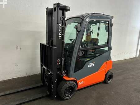 Elektromos 4 kerekű 2025  Toyota 8FBM20T - TRIPLEX 4,7 m - NEUGERÄT !!! (4)