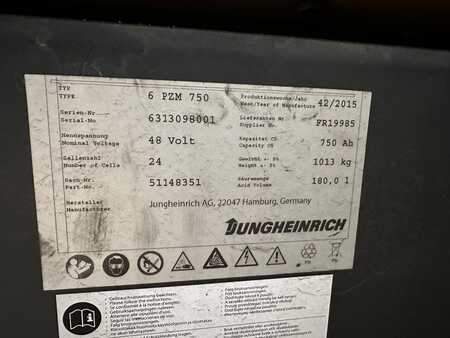 4-wiel elektrische heftrucks 2015  Jungheinrich EFG 316 - FREIHUB-Mast !!! (7)