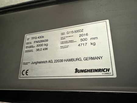 LPG VZV 2016  Jungheinrich TFG 430s - TRIPLEX 5 m (10)