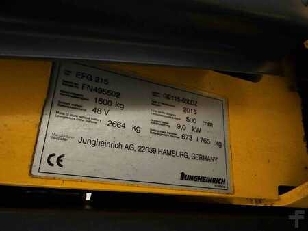 Elektro 3 Rad - Jungheinrich EFG 215 - TRIPLEX 6,5 m (7)