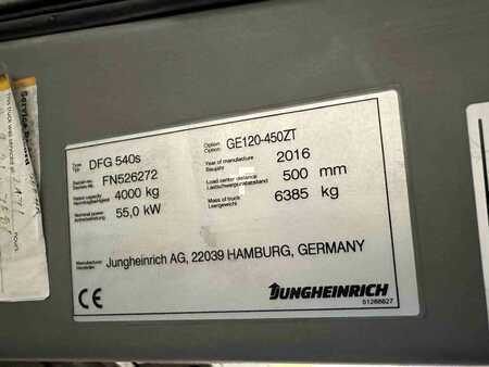 Empilhador diesel 2016  Jungheinrich DFG 540s (10)