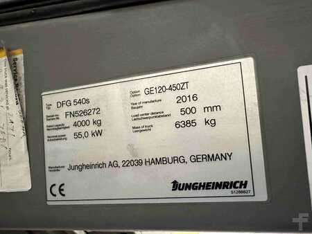 Chariot élévateur diesel 2016  Jungheinrich DFG 540s (10)