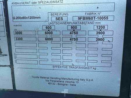 Carrelli elettrici 4 ruote 2020  Toyota 9FBM60T (9)