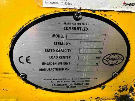 4-Tie Trukki 2019  Combilift C 6000 - FREIHUB-Mast !!! (7)