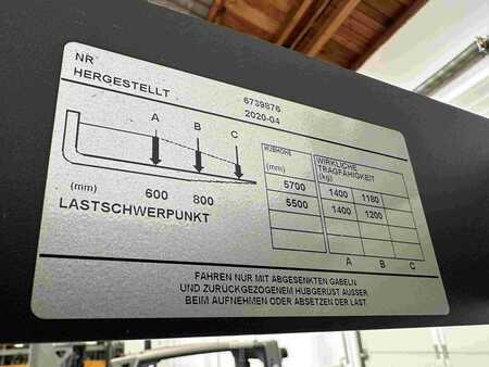 Reachtrucks 2020  BT RRE140B - TRIPLEX 5,7 m - 683 Betriebsstunden !!! (5)