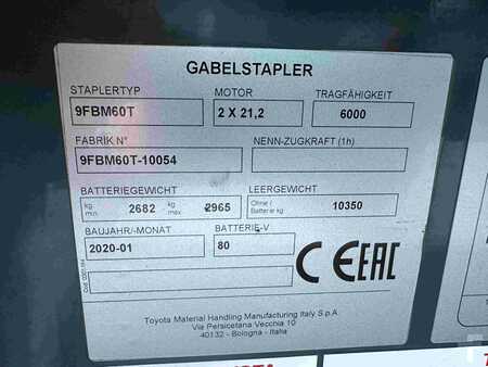 El truck - 4 hjulet 2020  Toyota 9FBM60T - mit DREHGERÄT !! (10)