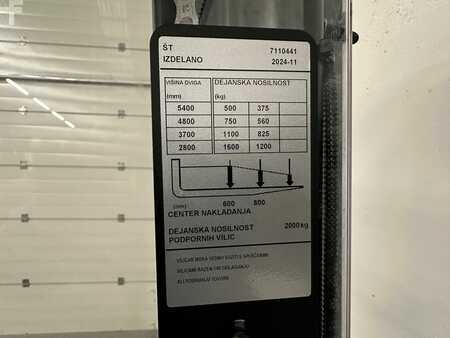 Gerbeurs à conducteur porté debout 2024  Toyota SSI160LN - TRIPLEX 5,4 m (5)