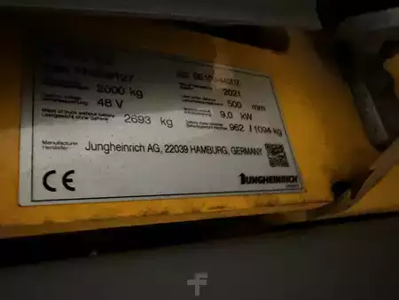 Eléctrica de 4 ruedas 2021  Jungheinrich EFG 320 - TRIPLEX 4,4 m - BATT. 2025 !!!!! (11)