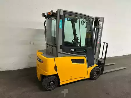 Eléctrica de 4 ruedas 2021  Jungheinrich EFG 320 - TRIPLEX 4,4 m - BATT. 2025 !!!!! (3)