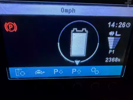 Eléctrica de 4 ruedas 2021  Jungheinrich EFG 320 - TRIPLEX 4,4 m - BATT. 2025 !!!!! (9)