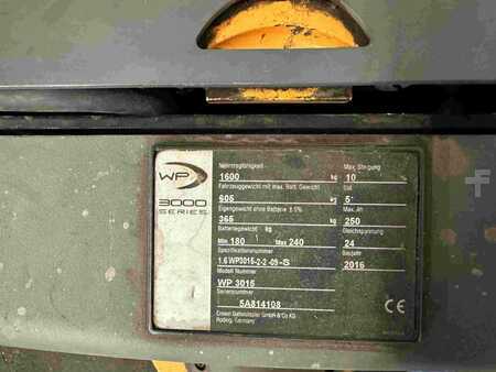 Elektrische palletwagens 2016  Crown WP 3015 (5)