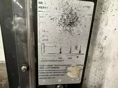 Apilador eléctrico 2017  Toyota SPE 120 L - TRIPLEX 3,9 m (5)