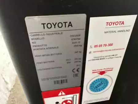 Commissionatori orizzontali 2020  Toyota OSE 250 - 307 Stunden !!!! (5)