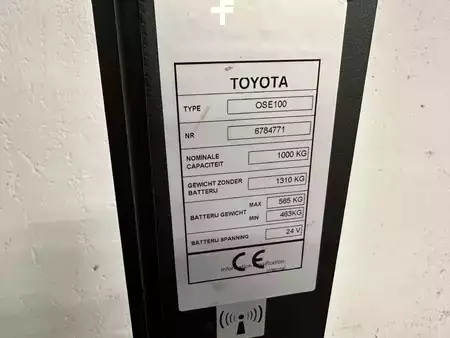 Vertikal-Kommissionierer  Toyota OSE 100 - 1401 Stunden !!!! (5)
