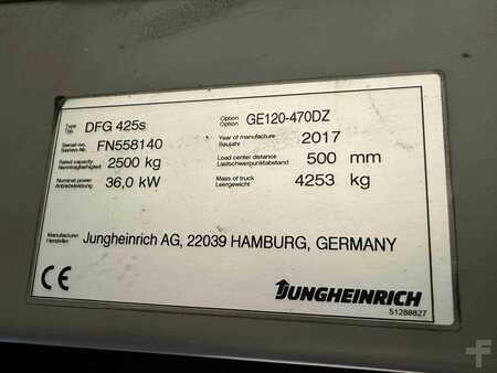 Diesel heftrucks 2017  Jungheinrich DFG 425s - TRIPLEX 4,7 m (7)