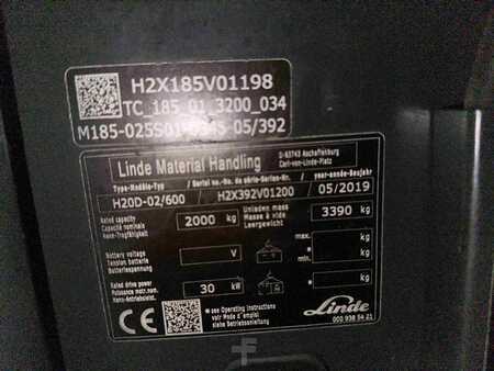 Dieselstapler  Linde H 20 D-02/600 (6)