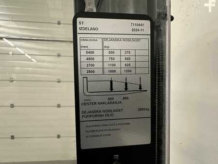 Beállós targonca 2024  Toyota SSI160LN - TRIPLEX 5,4 m (5)