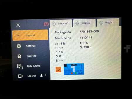 Beállós targonca 2024  Toyota SSI160LN - TRIPLEX 5,4 m (9)