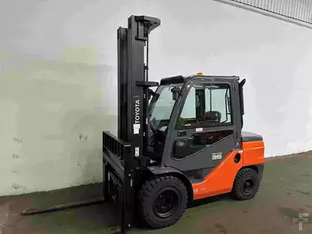 Diesel heftrucks 2022  Toyota 52-8FDJF35 - TRIPLEX - NEUWERTIG !!! (4)