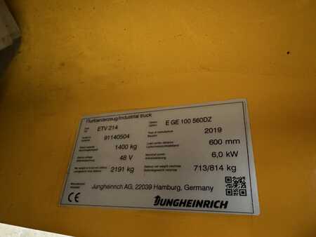 Schubmaststapler - Jungheinrich ETV 214 - nur 695 Stunden !!! (6)