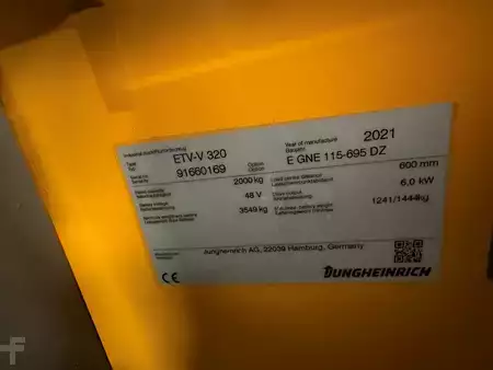 Schubmaststapler 2021  Jungheinrich ETV V 320 - TRIPLEX 7 m - 204 Stunden !!! (7)