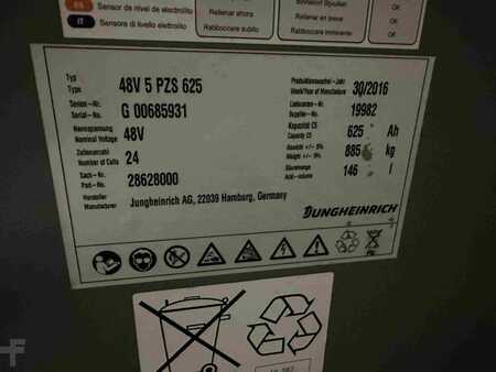 Elektromos 4 kerekű 2016  Jungheinrich EFG 316k - TRIPLEX 6 m (10)