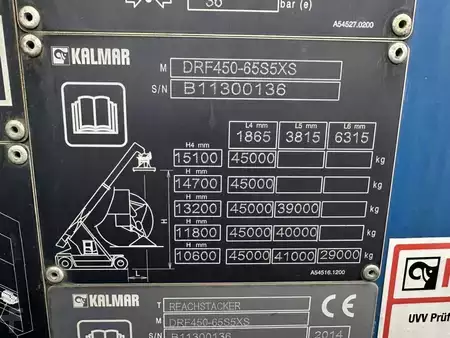 Reachstacker 2014  Kalmar DRF450-65S5XS (10)