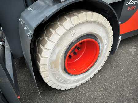 Electric - 4 wheels 2021  Linde E 80-01 - TRIPLEX 4,7 m - 264 Stunden !!!! (5)