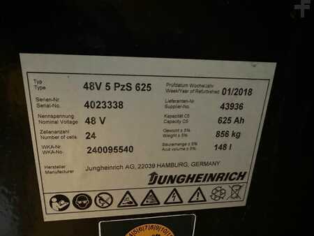 3-wiel elektrische heftrucks 2010  Jungheinrich EFG 216k - TRIPLEX 4,5 m (8)